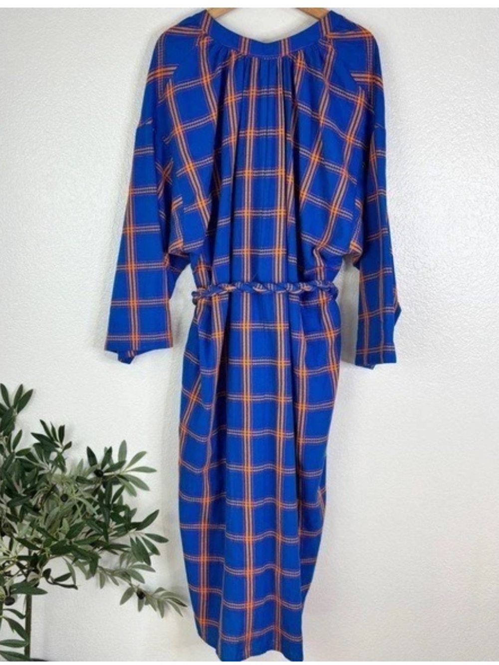NEW! MARA HOFFMAN Lysa Cover Up Dress in Blue Multi Size S Resortwear Cruise - Picture 8 of 13